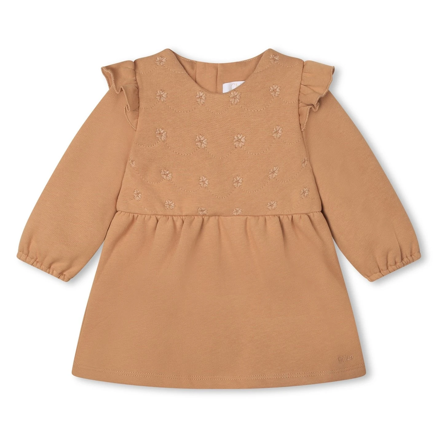 Chloé Chloe Logo Dress In34
