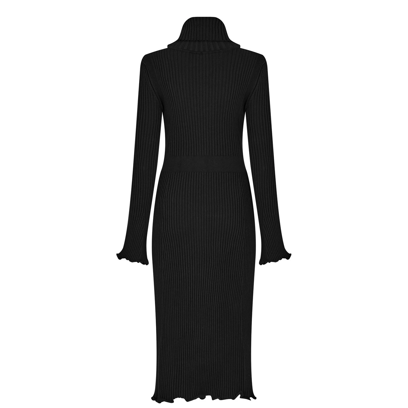 Black Zip Dress 7 Black Zip Dress - Image 5