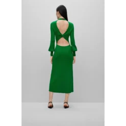 Hugo Midi Knitwear Dress With Rear Cut Out -Deals Pristine Chic Store 32838615 xxl a5