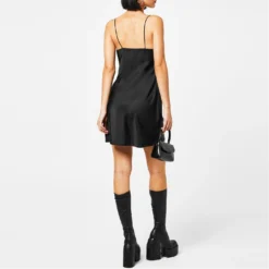 GOOD AMERICAN Satin Slip Mini Dress -Deals Pristine Chic Store 32854503 xxl a2