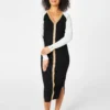 Boss Long Sleeve Knitted Bodycon Dress -Deals Pristine Chic Store 33058403 xxl