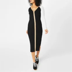 Boss Long Sleeve Knitted Bodycon Dress -Deals Pristine Chic Store 33058403 xxl a3