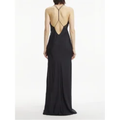 Calvin Klein Shine Chiffon Slip Maxi Dress -Deals Pristine Chic Store 33078103 xxl a2