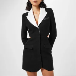 SELF PORTRAIT Tuxedo Mini Dress