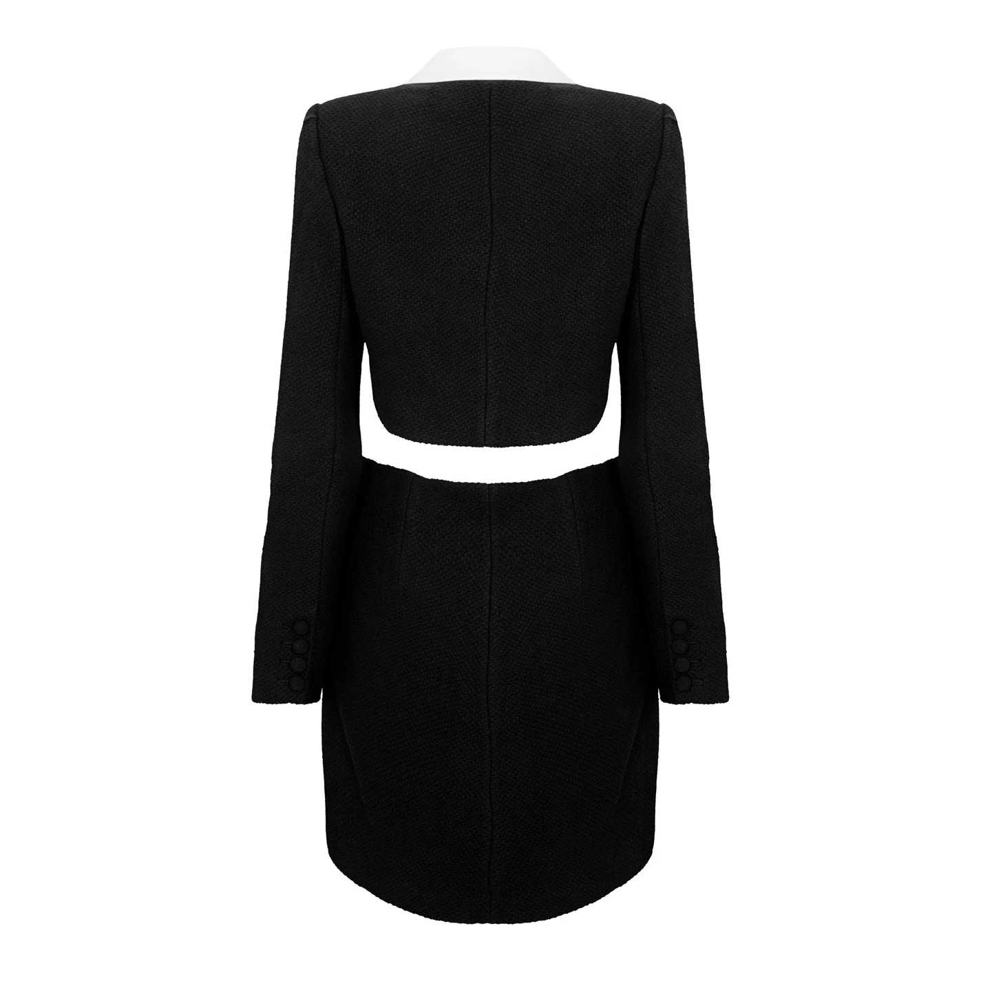 SELF PORTRAIT Tuxedo Mini Dress 7 SELF PORTRAIT Tuxedo Mini Dress - Image 5