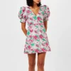 Ganni Jacquard Floral Mini Dress -Deals Pristine Chic Store 33269406 xxl