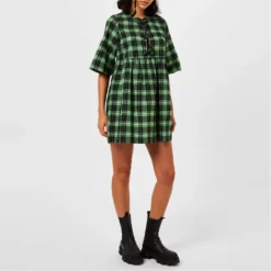 Ganni Seersucker Mini Dress -Deals Pristine Chic Store 33270915 xxl a3