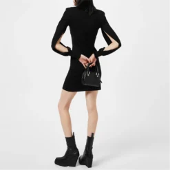 Sportmax Leandro Knitted Mini Dress -Deals Pristine Chic Store 33628403 xxl a2