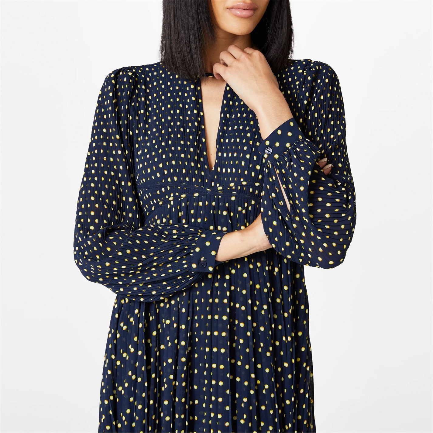 MICHAEL Michael Kors Astor Longline Dress 6 MICHAEL Michael Kors Astor Longline Dress - Image 4