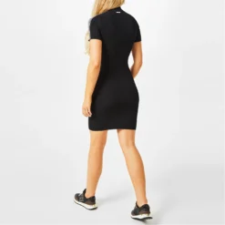 MICHAEL Michael Kors Ribbed Logo Tape Sweater Dress -Deals Pristine Chic Store 33852103 xxl a2