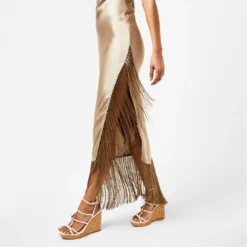 Nanushka Dia Fringed Slip Dress -Deals Pristine Chic Store 33894904 xxl a3