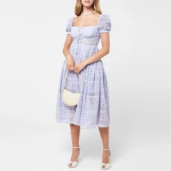 SELF PORTRAIT Broderie Dress