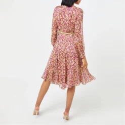 Silk Floral Dress -Deals Pristine Chic Store 57438013 xxl a2