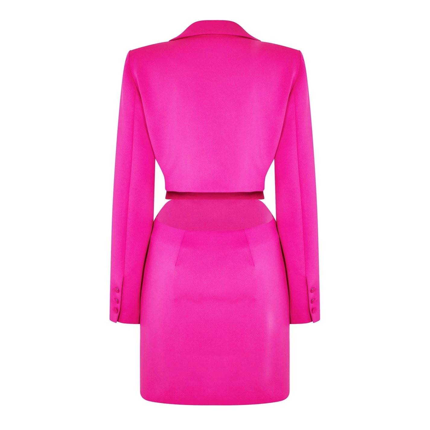 GOOD AMERICAN Scuba Blazer Dress 7 GOOD AMERICAN Scuba Blazer Dress - Image 5