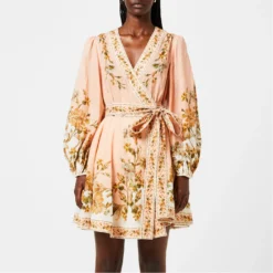 Zimmermann Chintz Wrap Dress