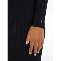 Calvin Klein Iconic Rib Shirt Dress -Deals Pristine Chic Store 62792903 xxl a2