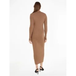 Calvin Klein Iconic Rib Shirt Dress -Deals Pristine Chic Store 62792905 xxl a3