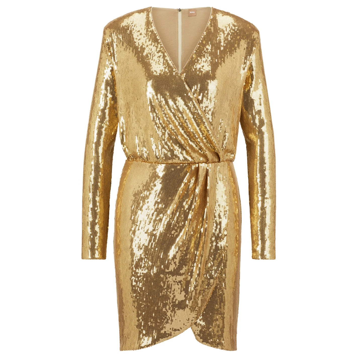 Boss Sequin Wrap Dress 3 Boss Sequin Wrap Dress