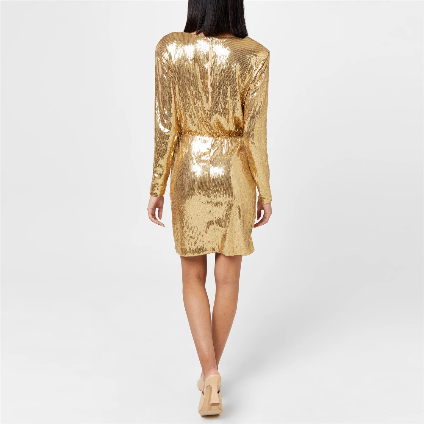 Boss Sequin Wrap Dress 5 Boss Sequin Wrap Dress - Image 3