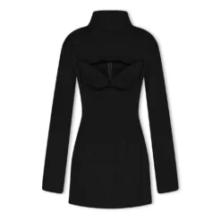 Mugler Long Sleeve Cutout Dress