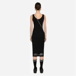Dg Vib3 Sleeveless Stretch Jersey Midi Dress -Deals Pristine Chic Store 64193803 xxl a2
