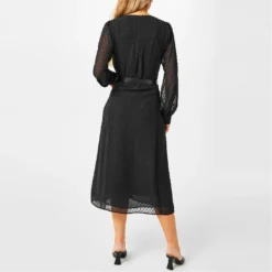 MICHAEL Michael Kors Dot Midi Dress -Deals Pristine Chic Store 64304003 xxl a2