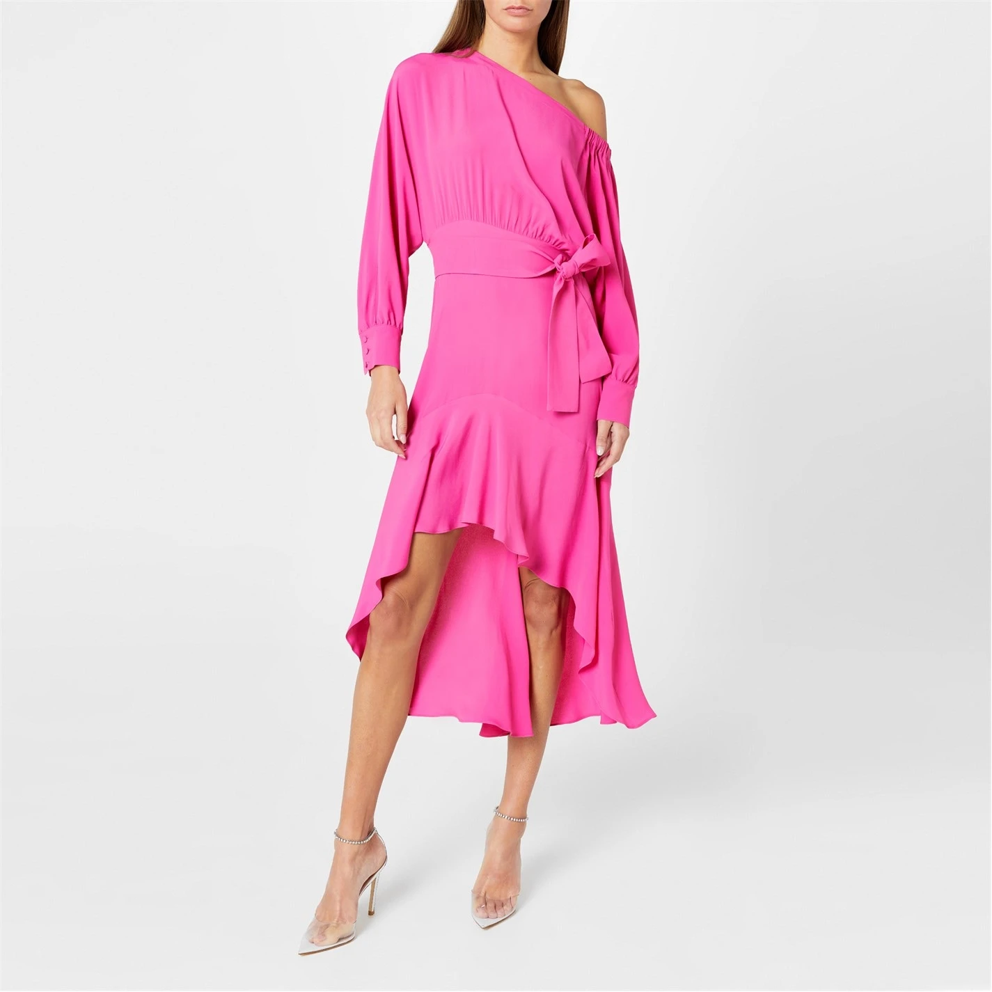 Marella Silk Long Dress 4 Marella Silk Long Dress - Image 2
