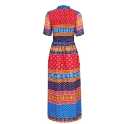 NEVER FULLY DRESSED Marline Vintage Stripe Dress 14 NEVER FULLY DRESSED Marline Vintage Stripe Dress -Deals Pristine Chic Store 64897299 xxl a10