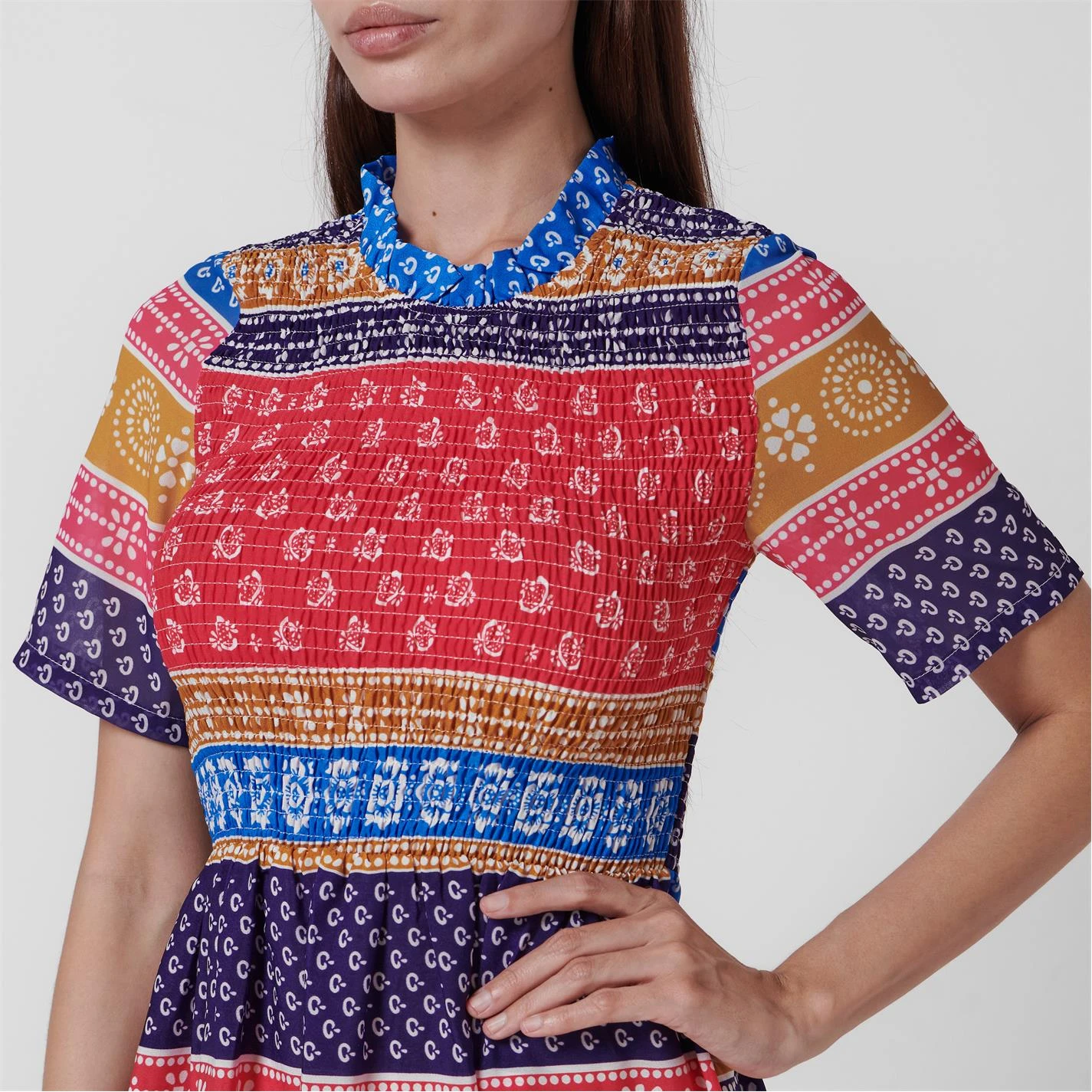 NEVER FULLY DRESSED Marline Vintage Stripe Dress 7 NEVER FULLY DRESSED Marline Vintage Stripe Dress - Image 5