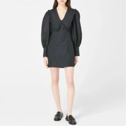 Ganni Jacquard Organza Dress -Deals Pristine Chic Store 65124003 xxl a3