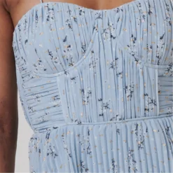 SELF PORTRAIT Metallic Floral Tiered Midi Dress -Deals Pristine Chic Store 65203099 xxl a4