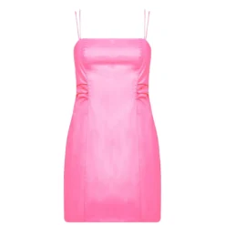 FRAME Tie Back Mini Dress