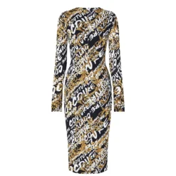 Versace Jeans Couture Baroque Midi Dress -Deals Pristine Chic Store 65336399 xxl a10