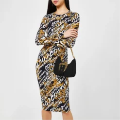 Versace Jeans Couture Baroque Midi Dress -Deals Pristine Chic Store 65336399 xxl a3