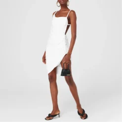 Jacquemus La Robe Saudade Asymmetrical Mini Dress -Deals Pristine Chic Store 65490701 xxl a3