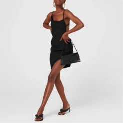 Jacquemus La Robe Saudade Asymmetrical Mini Dress -Deals Pristine Chic Store 65490703 xxl a3