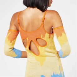 Flame Hockney Dress -Deals Pristine Chic Store 65653499 xxl a2