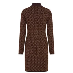 MICHAEL Michael Kors Logo Jacquard Funnel Neck Dress 16 MICHAEL Michael Kors Logo Jacquard Funnel Neck Dress -Deals Pristine Chic Store 65698005 xxl a10