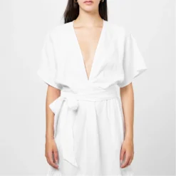 Ligiana Short Sleeve Day Dress -Deals Pristine Chic Store 65868201 xxl a3