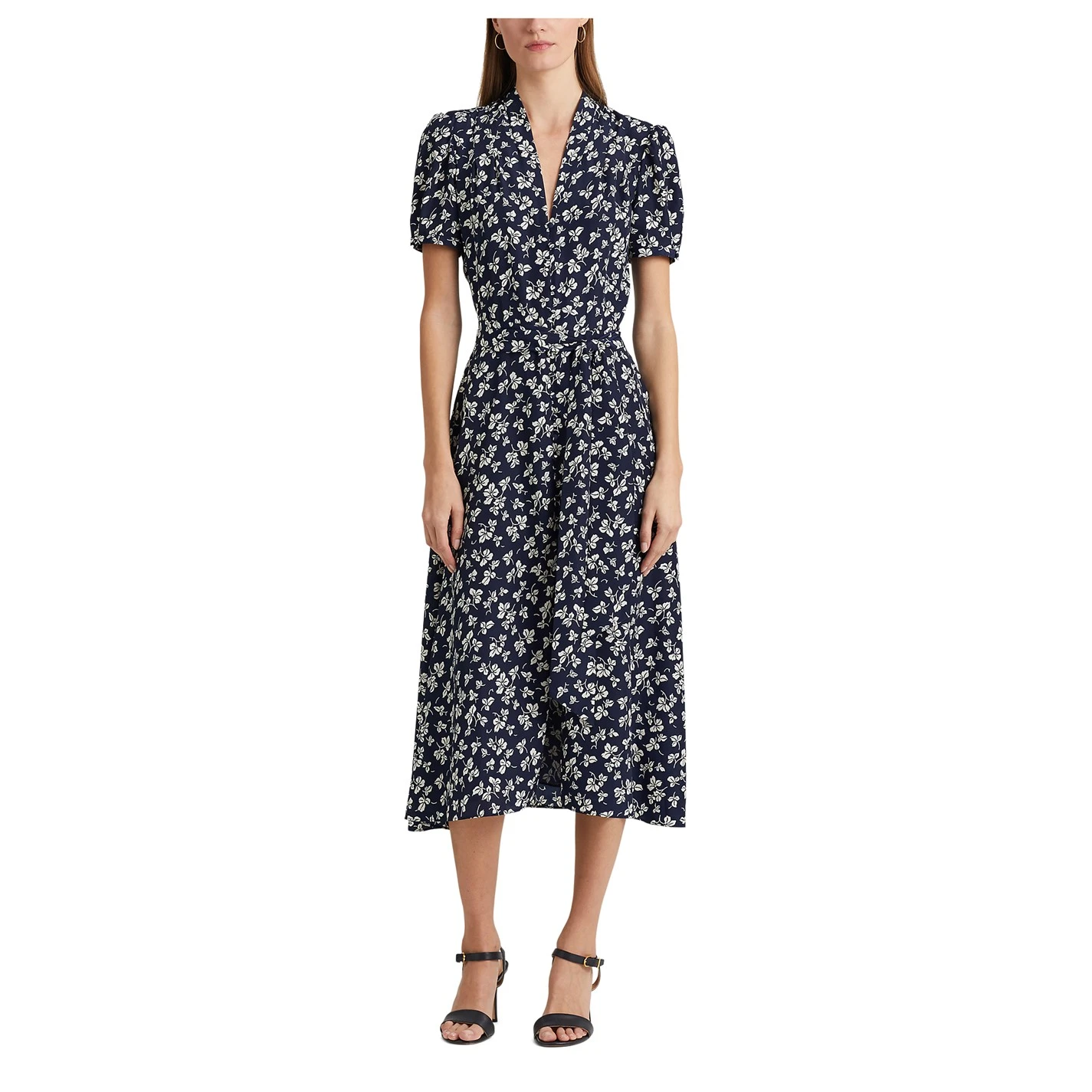 Ralgis Short Sleeve Floral Dress 6 Ralgis Short Sleeve Floral Dress - Image 4