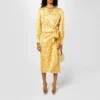 NEVER FULLY DRESSED Gold Fleck Midi Vienna Dress -Deals Pristine Chic Store 66581710 xxl