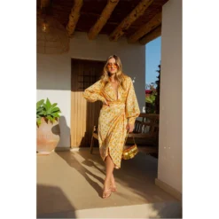 NEVER FULLY DRESSED Gold Fleck Midi Vienna Dress 13 NEVER FULLY DRESSED Gold Fleck Midi Vienna Dress -Deals Pristine Chic Store 66581710 xxl a5