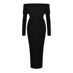 Soreya Bardot Knit Dress