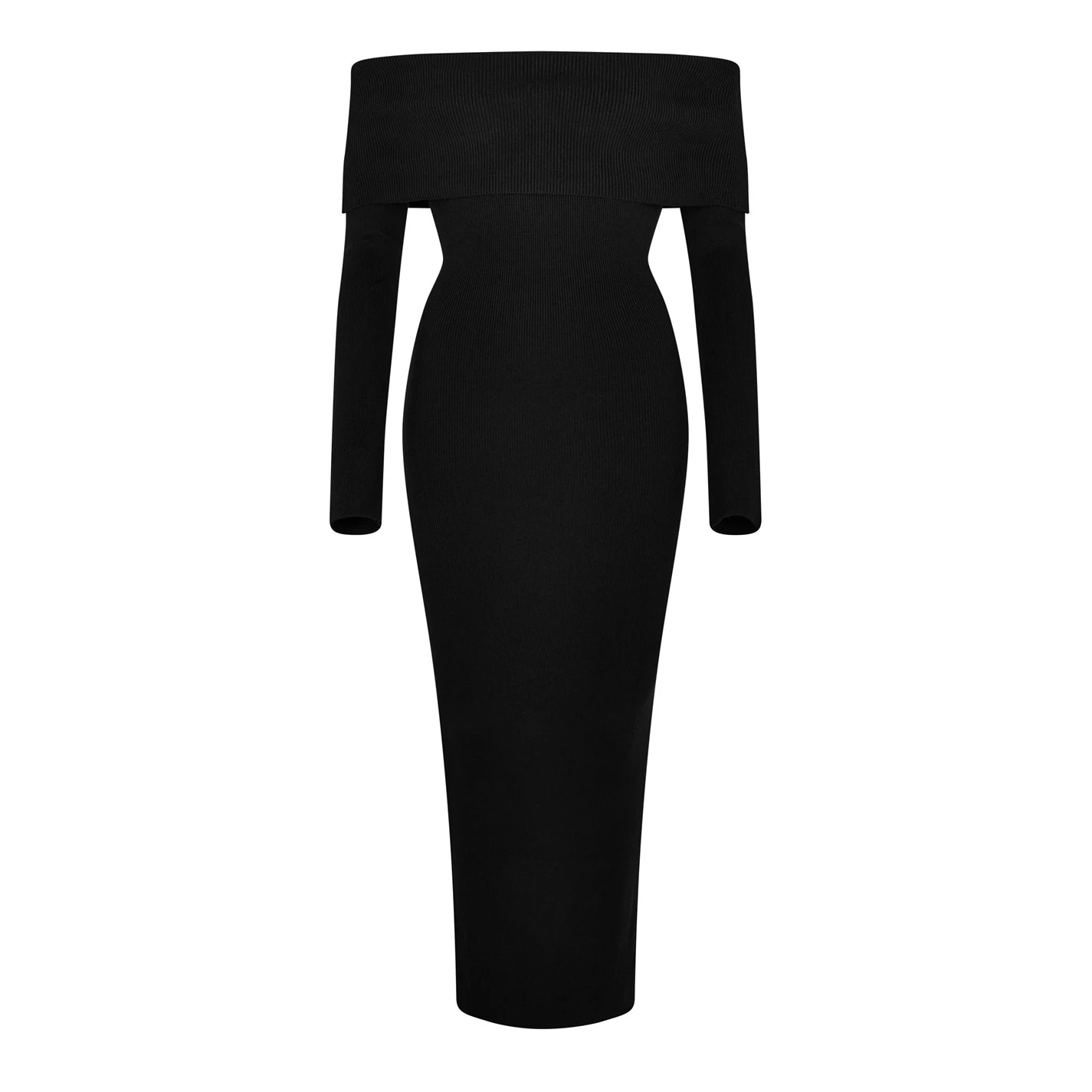 Soreya Bardot Knit Dress 3 Soreya Bardot Knit Dress