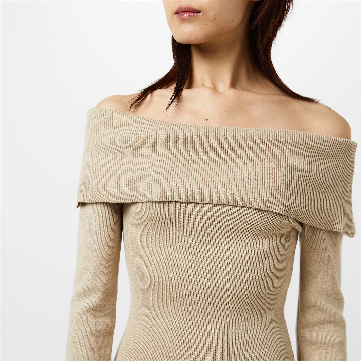 Soreya Bardot Knit Dress 10 Soreya Bardot Knit Dress - Image 8