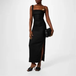 Antonia Beaded Midi Dress