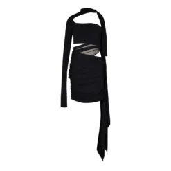 Mugler Sleeve Dress Ld34