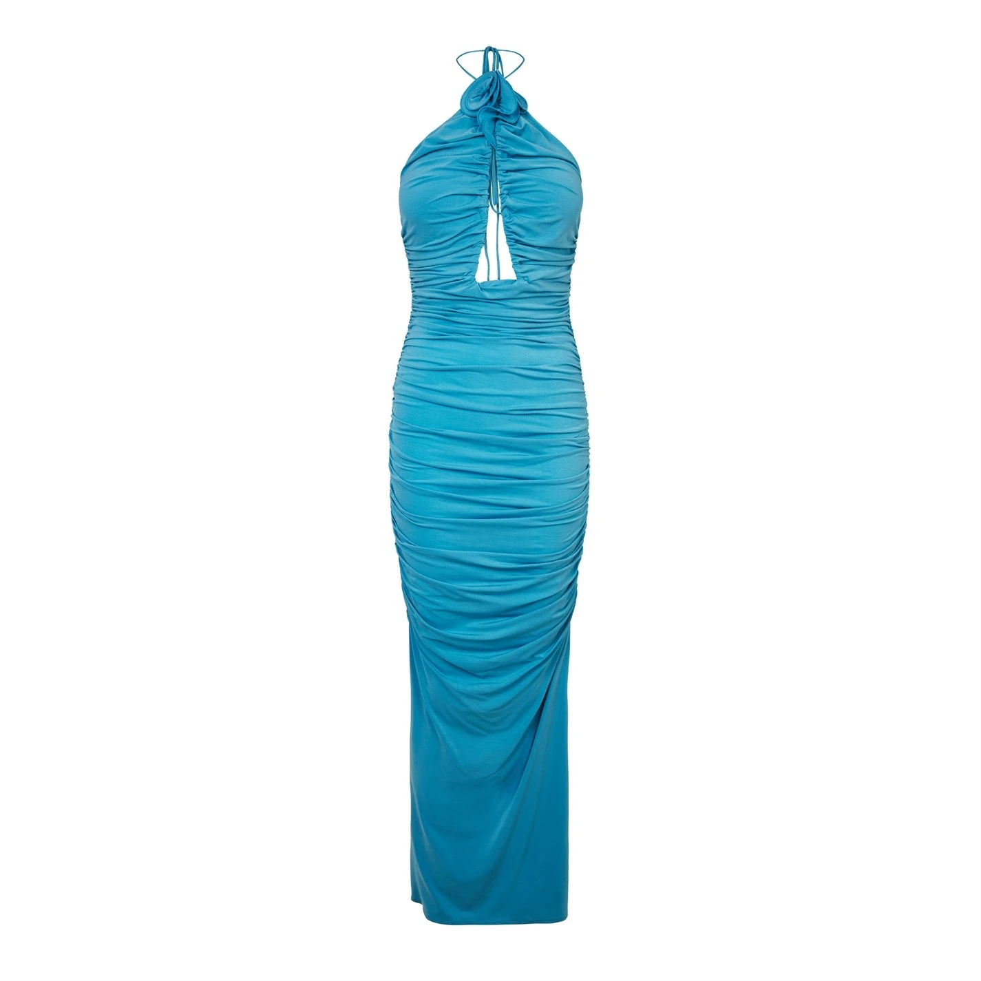 Magda Butrym Cutout Jersey Maxi Dress