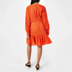 MICHAEL Michael Kors Eyelet Dress -Deals Pristine Chic Store 97101012 xxl a2