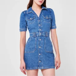 Paige Mayslie Denim Dress 10 Paige Mayslie Denim Dress -Deals Pristine Chic Store 98005618 xxl a3